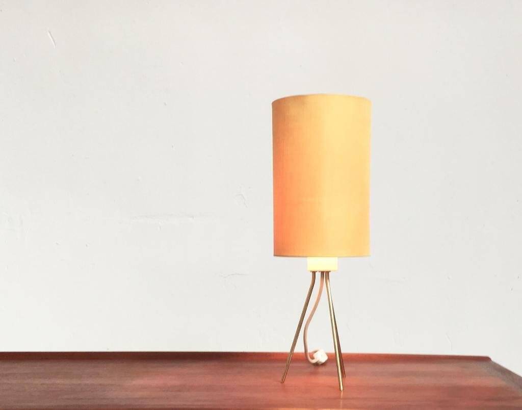 Mid-century tripod table lamp, 1960s