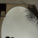 Heavy 2 tone Italian glass mirror