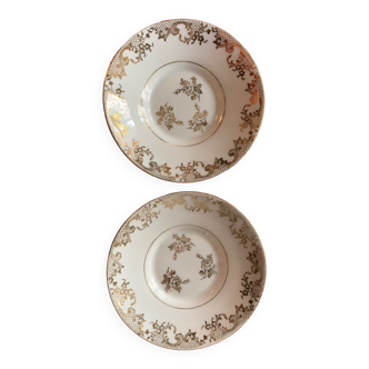 Assiettes porcelaine de Limoges