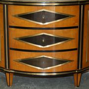 Buffet Demi-lune Satinwood & Laiton Colombo Mobili
