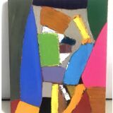 Oil painting with knife