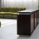 Restored large Parioli sideboard | Room divider by Giotto Stoppino for Acerbis