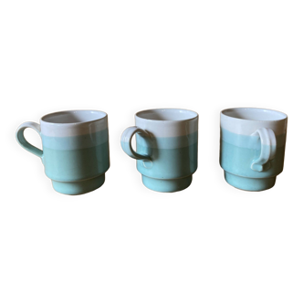 Lot de 3 tasses finlandaises en céramique