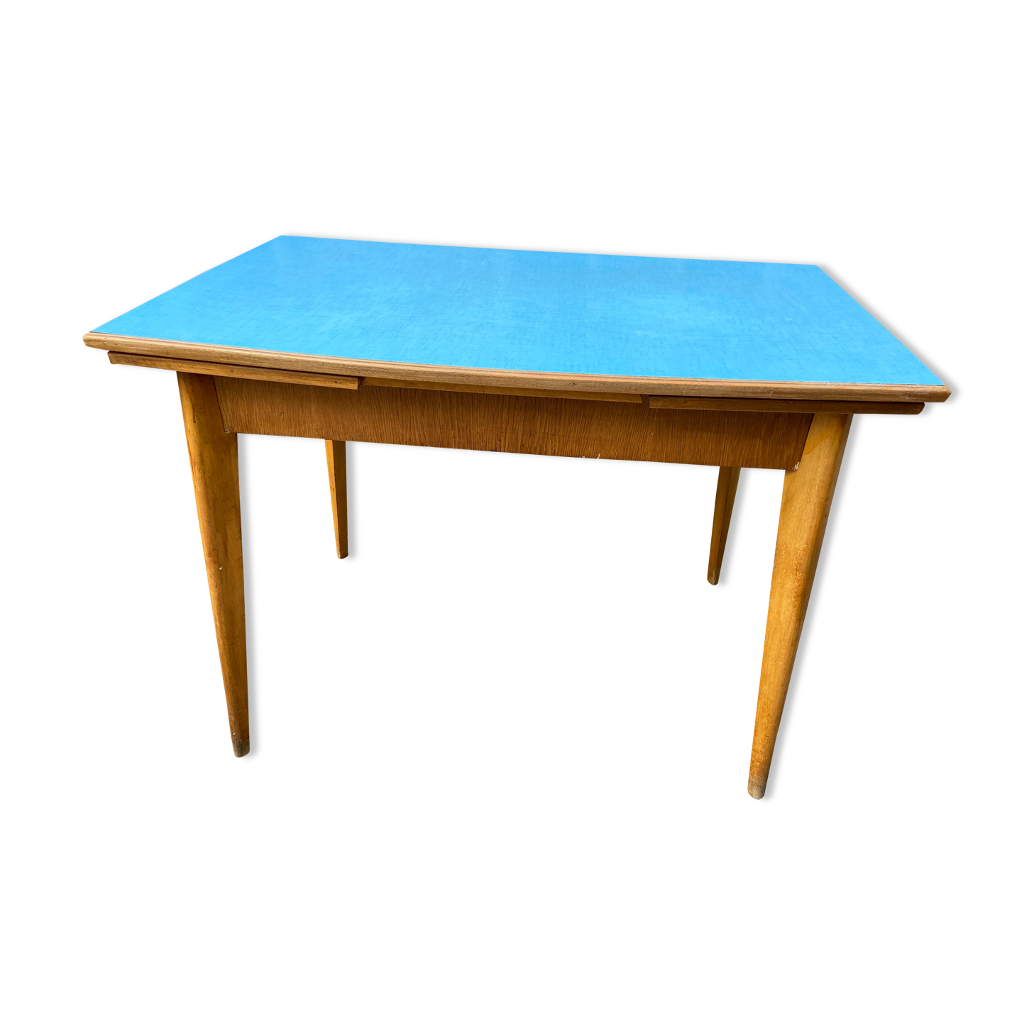 Table scandinave mid century bois et Formica 1960