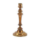 Old brass candle holder