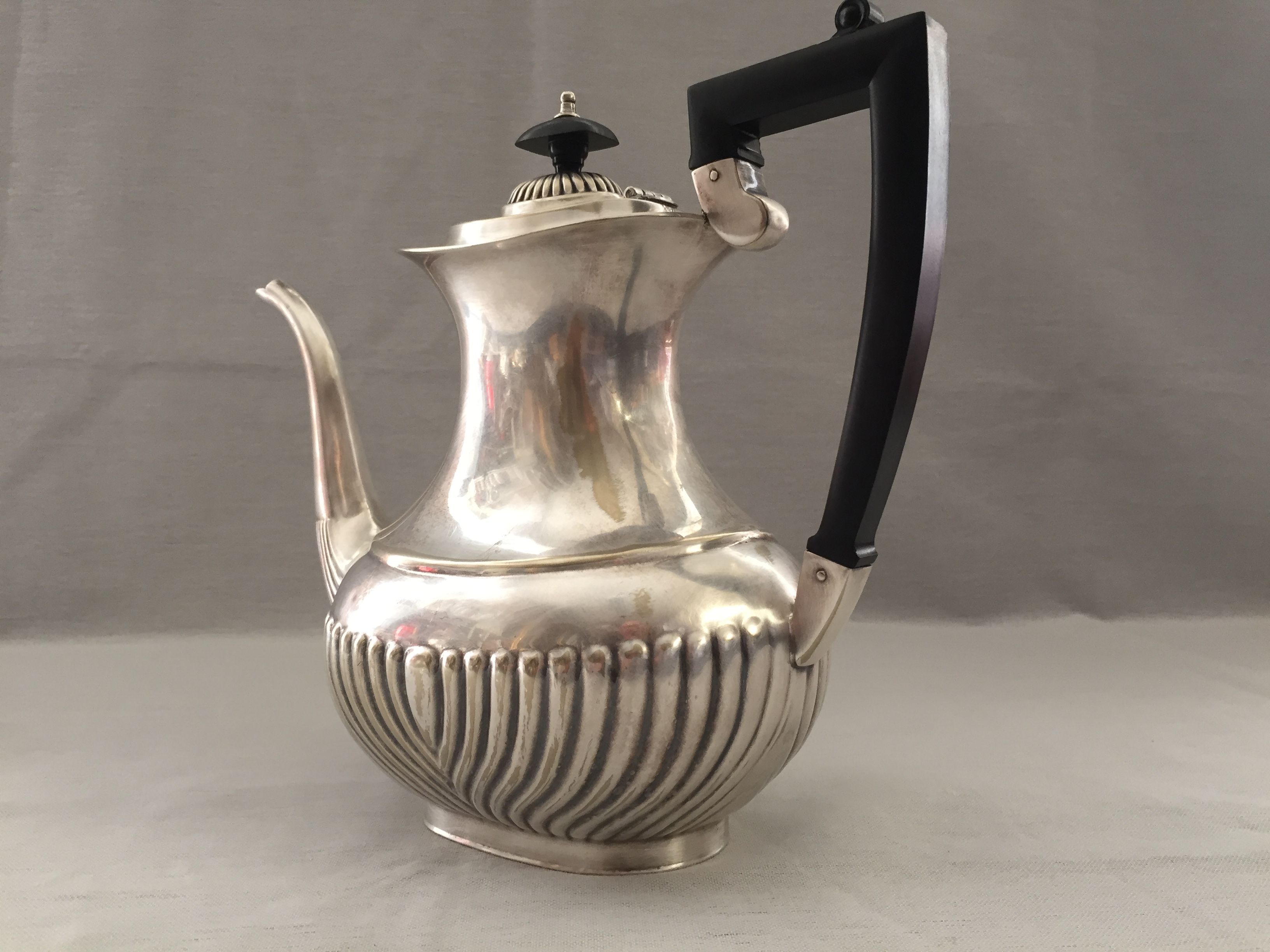 Silver copper tea maker made in England Folgate 1930