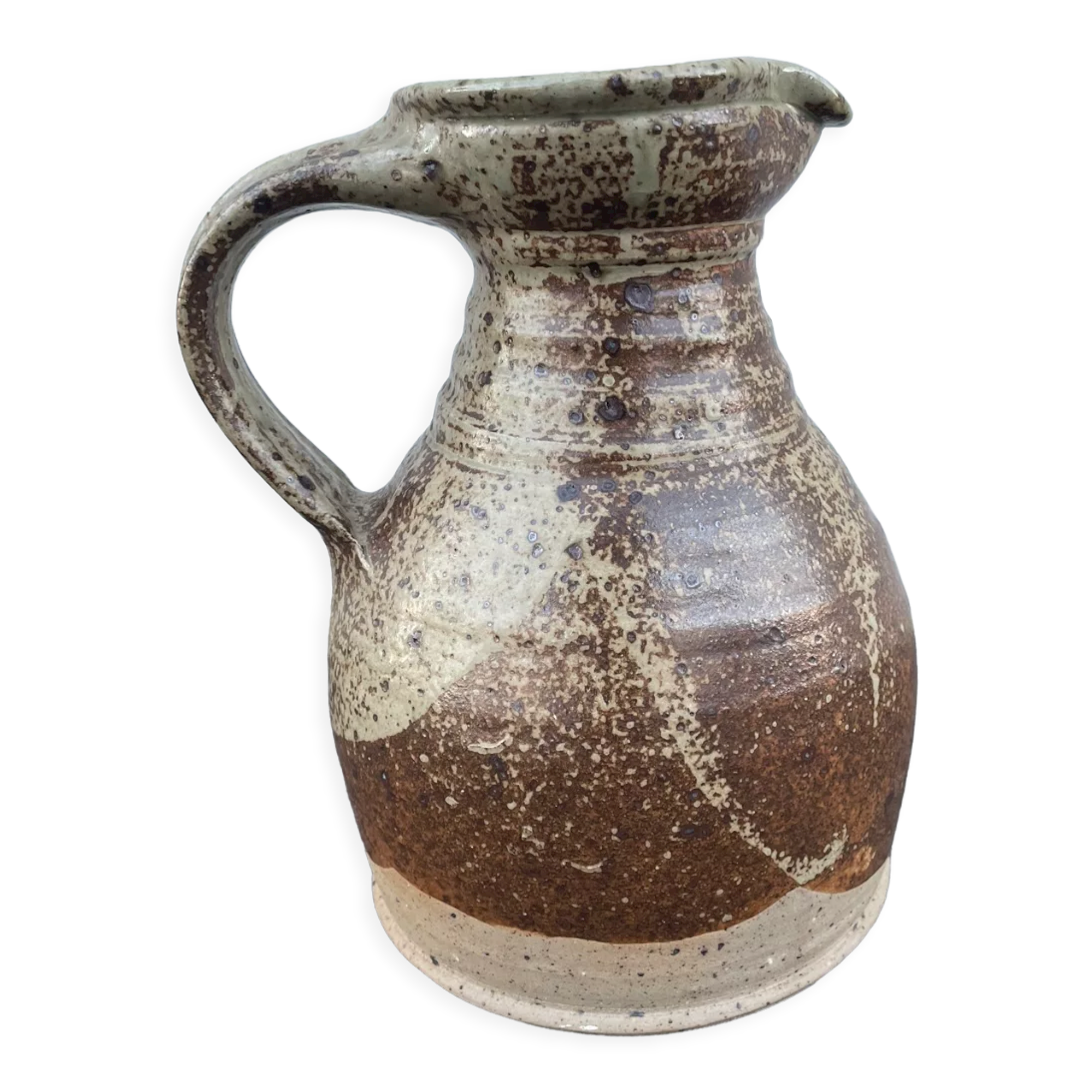 Stoneware pitcher by Pierre Digan