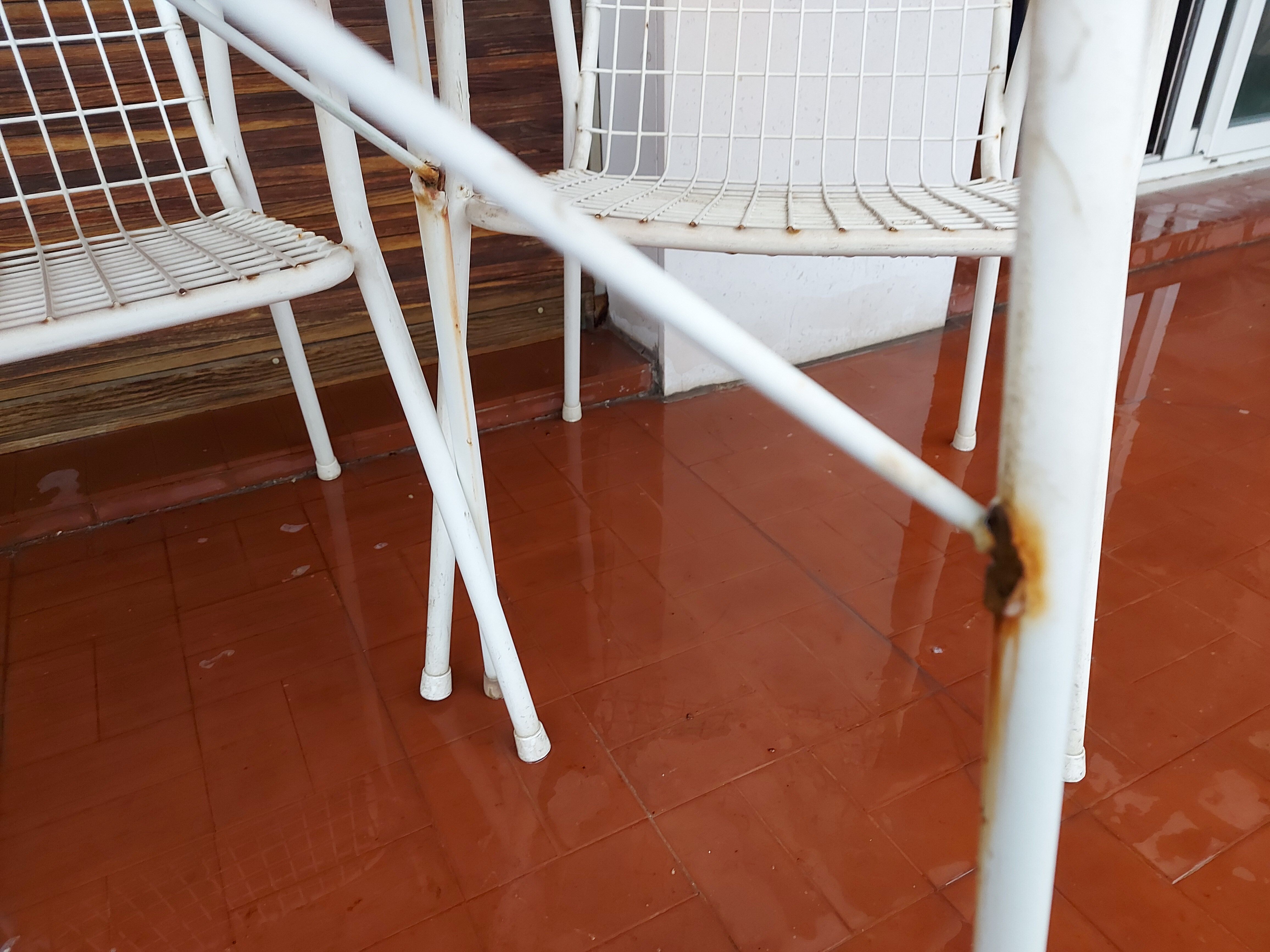 Set of 3 chairs and garden table Emu , Model Rio