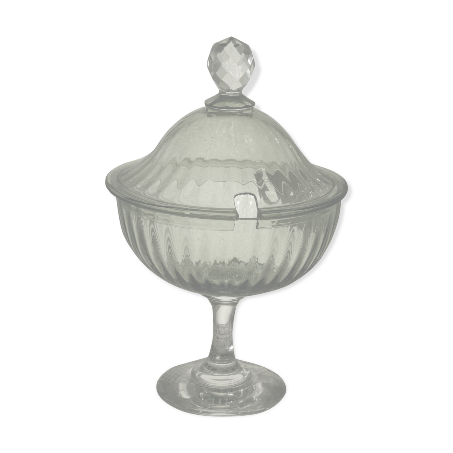 Very nice crystal caviar display