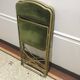 Pair of folding velvet chairs "Opera"