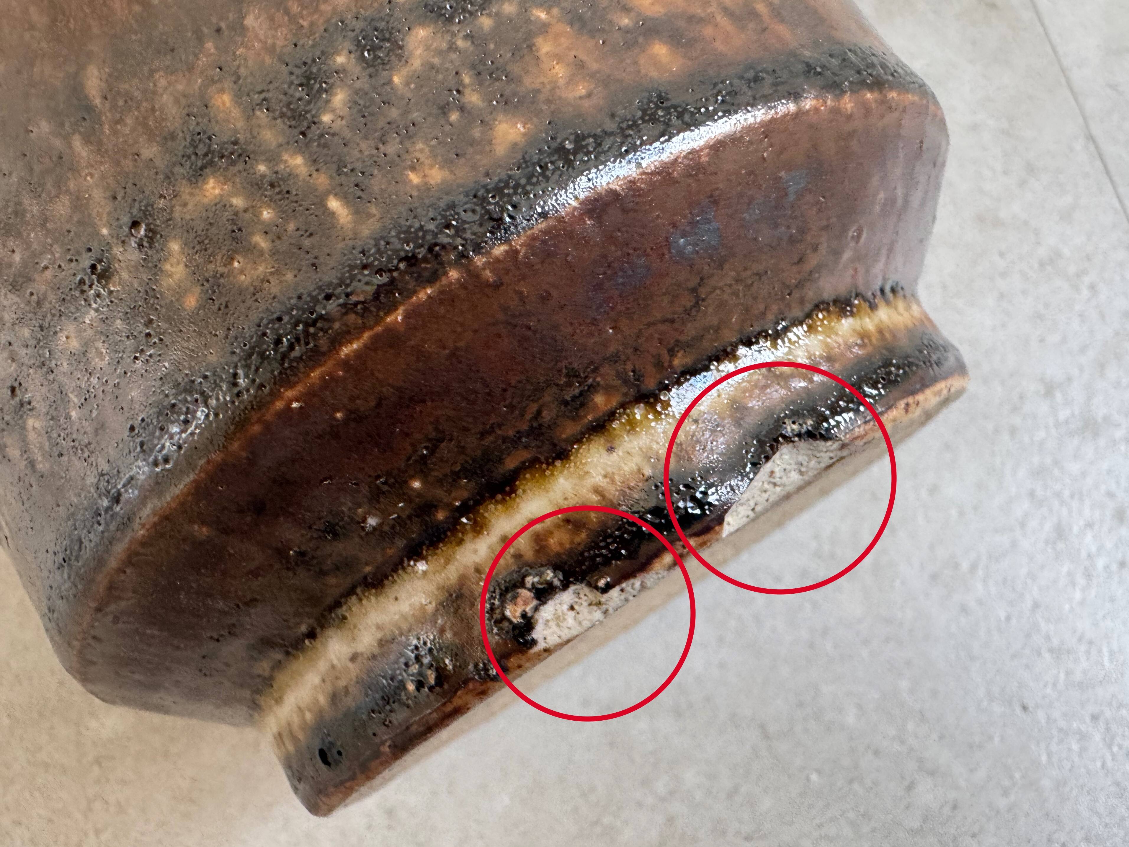 Vintage Zaalberg pottery ceramic planter