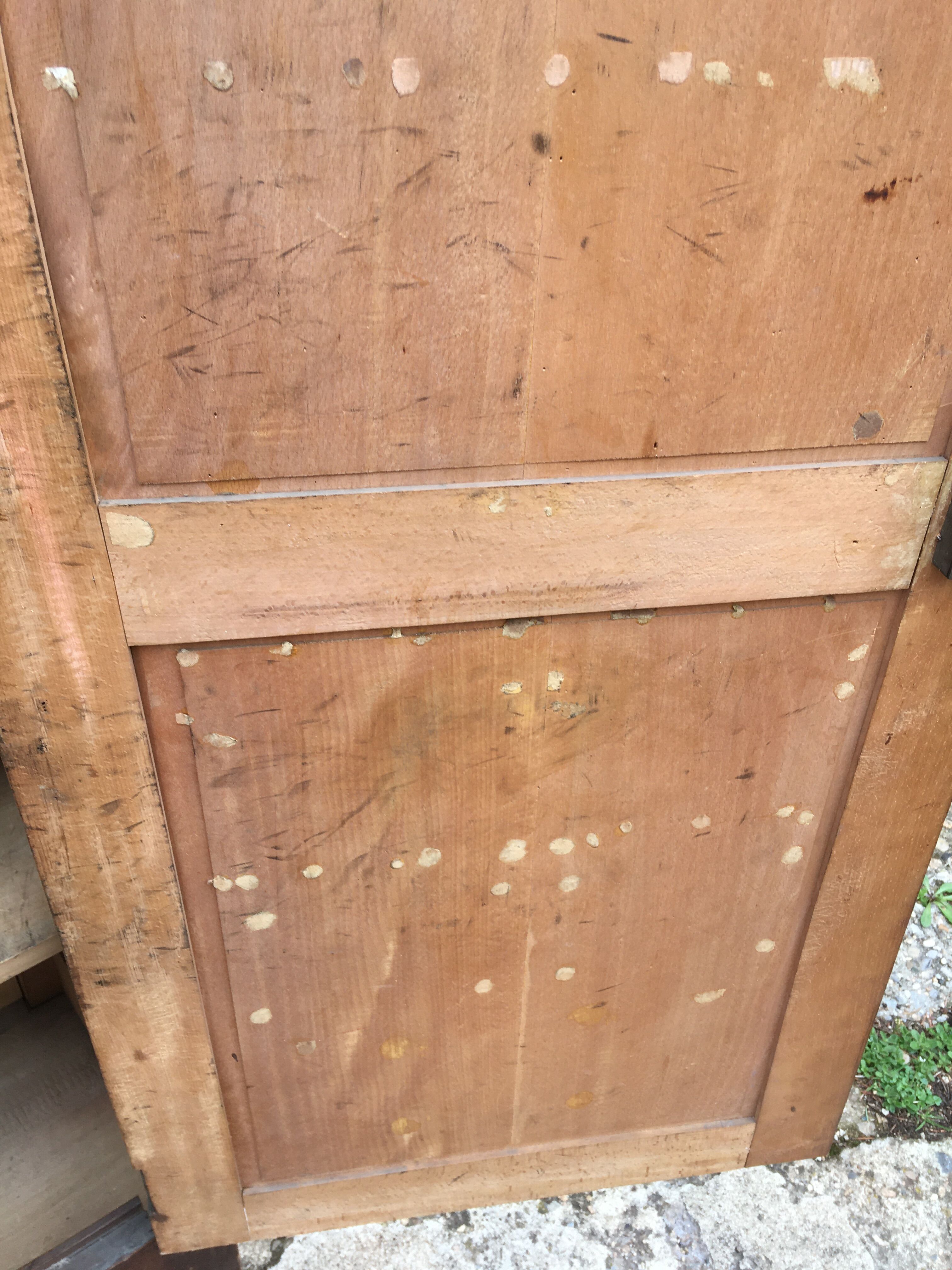 Wardrobe vintage door