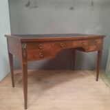 1900 Louis XVI style veneer flat desk