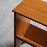 Petit banc / table d'appoint en pin