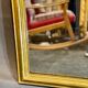 Mirror 119x98 period louis philippe 1840 gold leaf gilding