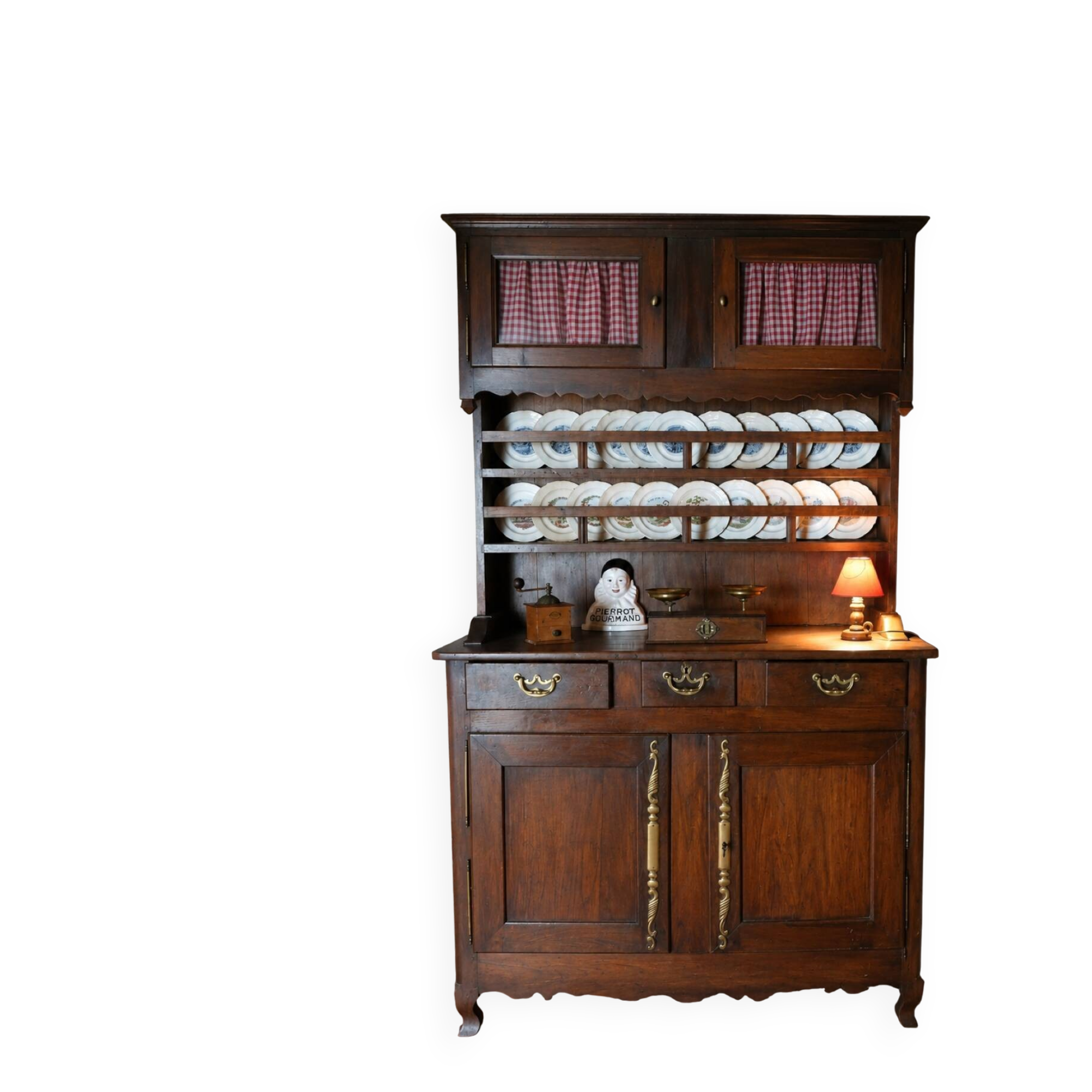Buffet, vaisselier normand ancien en chêne – XIXe siècle