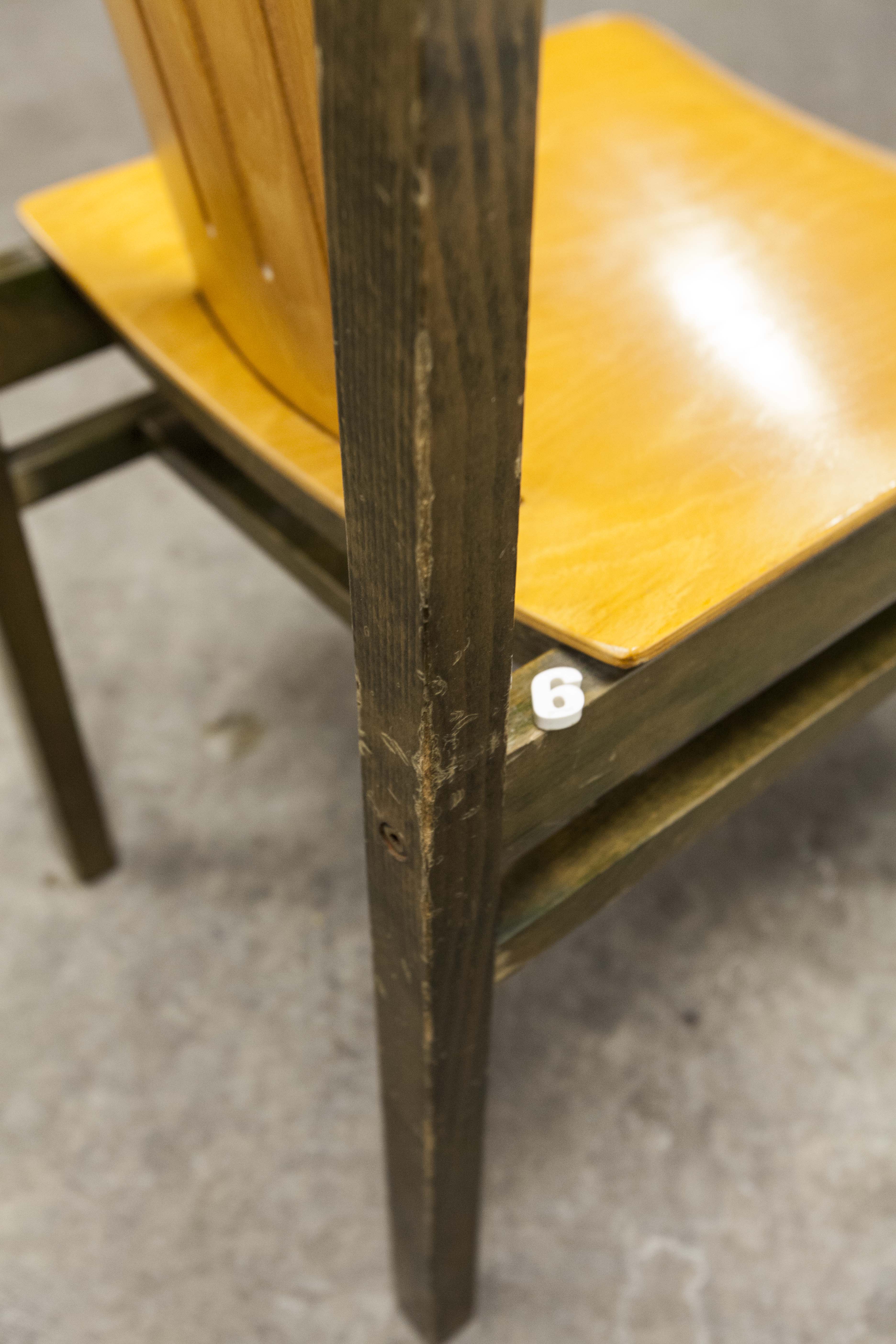 6 Baumann 'Argos' chairs