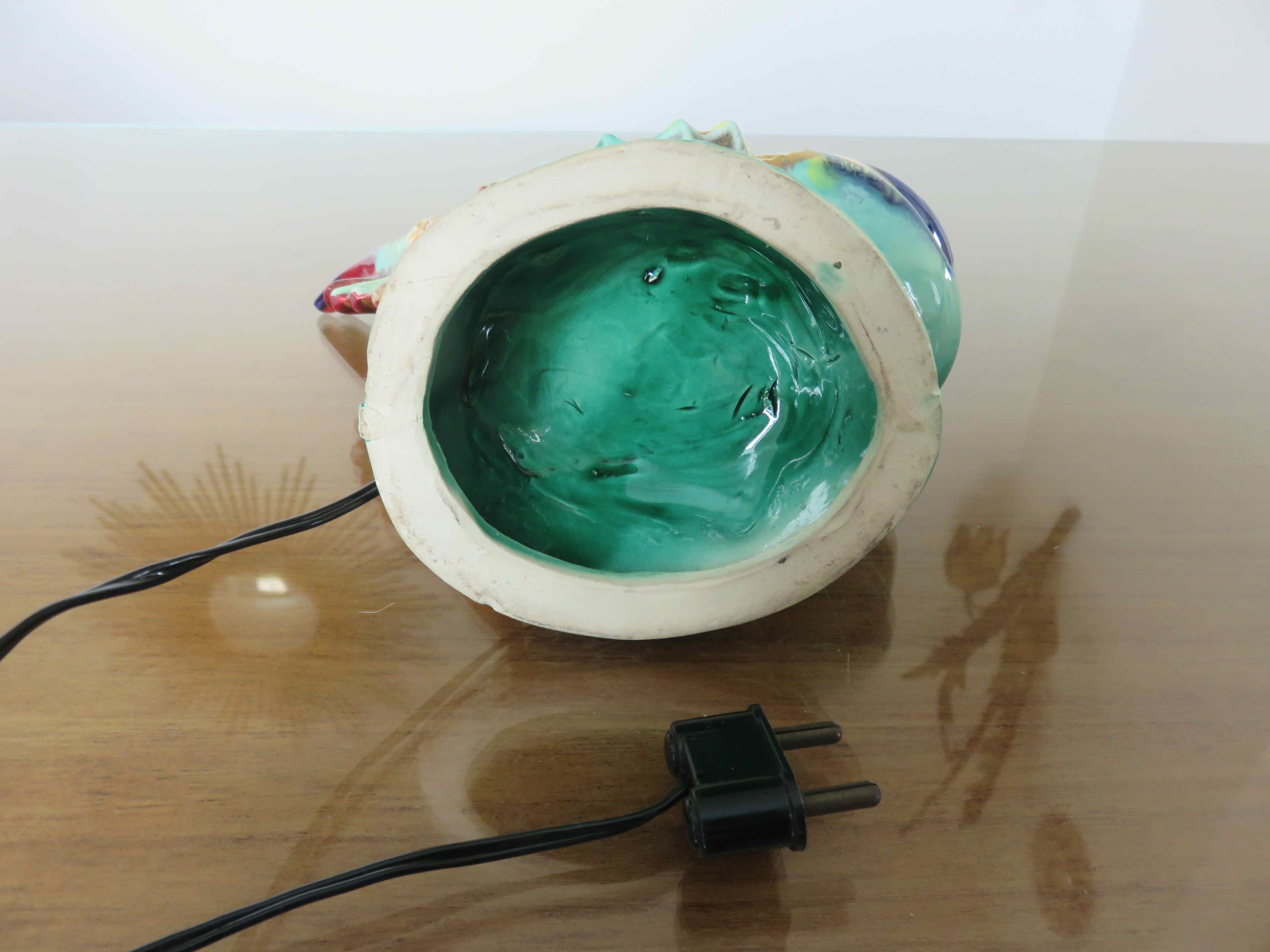 Lamp " fish " Vallauris 60s