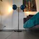 Lampadaire vintage 1980 double éclairage