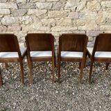 4 art deco chairs