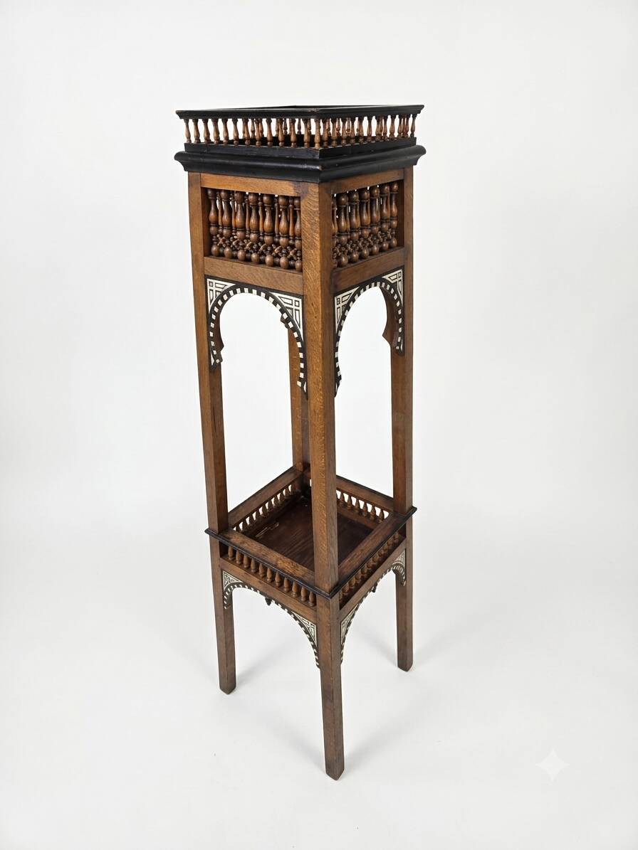 Antique pedestal from the early 20th century.