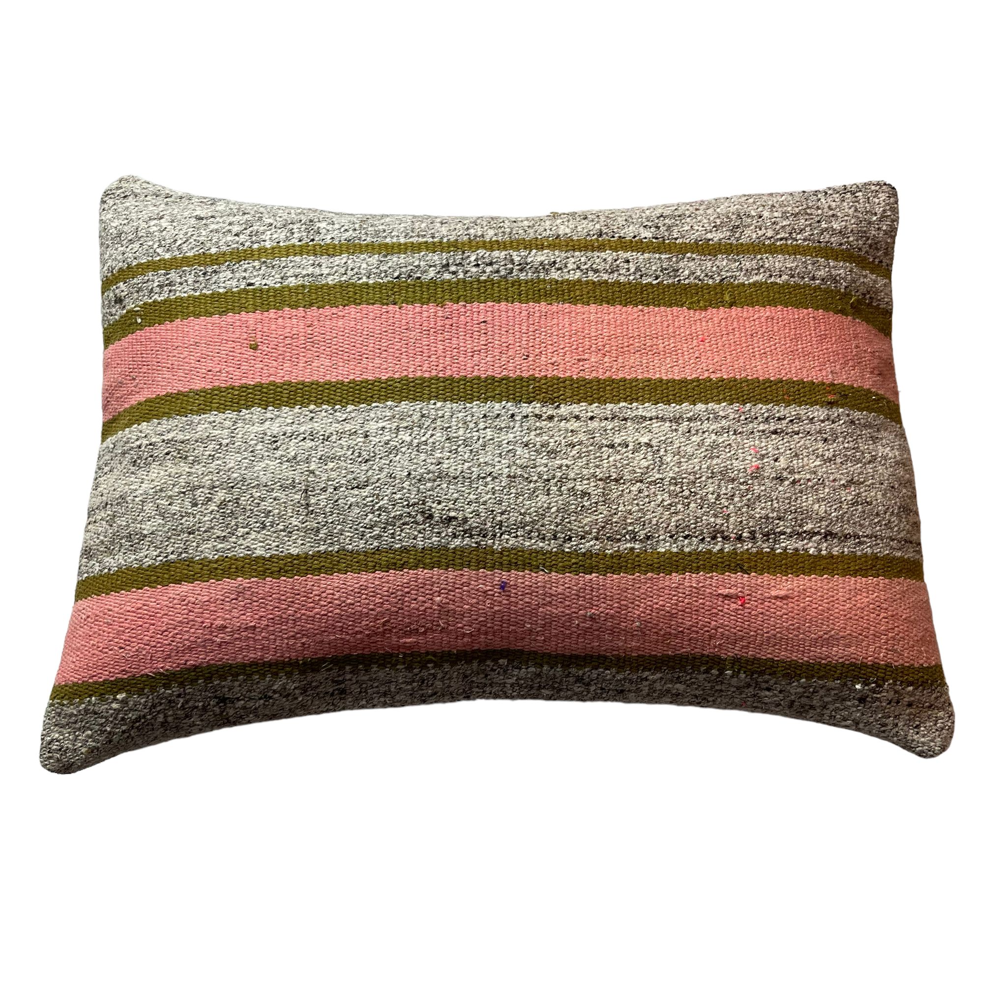 Vintage turkish handmade cushion cover , 40 x 60 cm