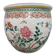 China - Circular fishbowl in Famille Rose enamel