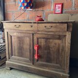 Country sideboard with 1 single drawer - rare product