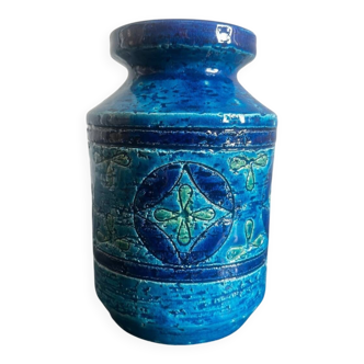 Ceramic vase "Liberty Blue".

Designer Aldo Londi