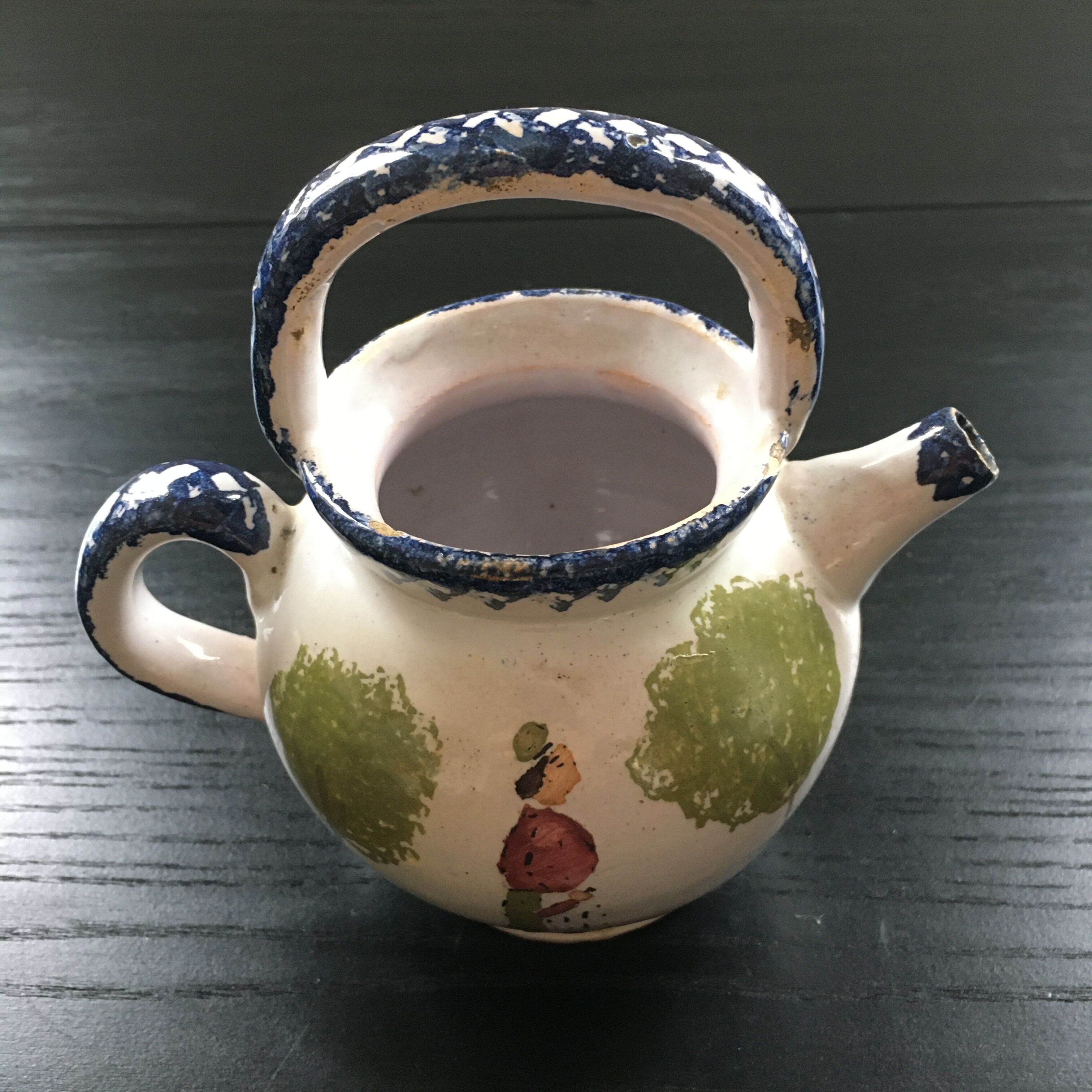 Pitcher decoration characters