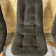 3x 60s 70s chair swivel chair dining chair mid century Danish modern design