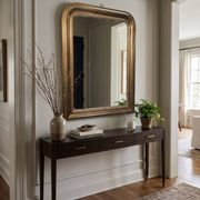 Miroir style Louis Philippe doré,  100×74cm