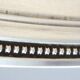 Oval dish, silver-plated metal, Christofle goldsmith, pearl frieze model, 49cm