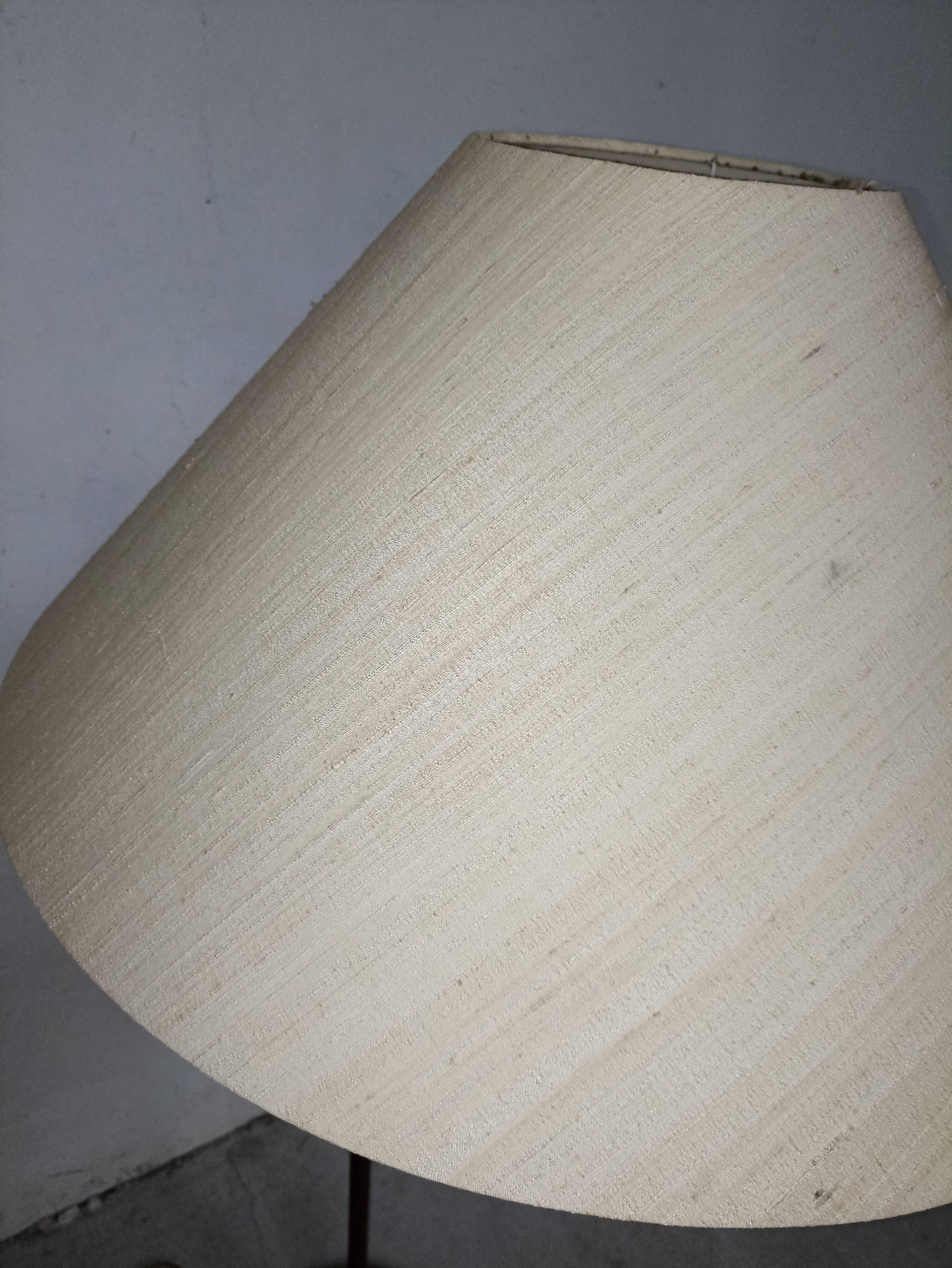 Brass articulated floor lamp