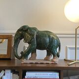 Terracotta sculpture of an elephant