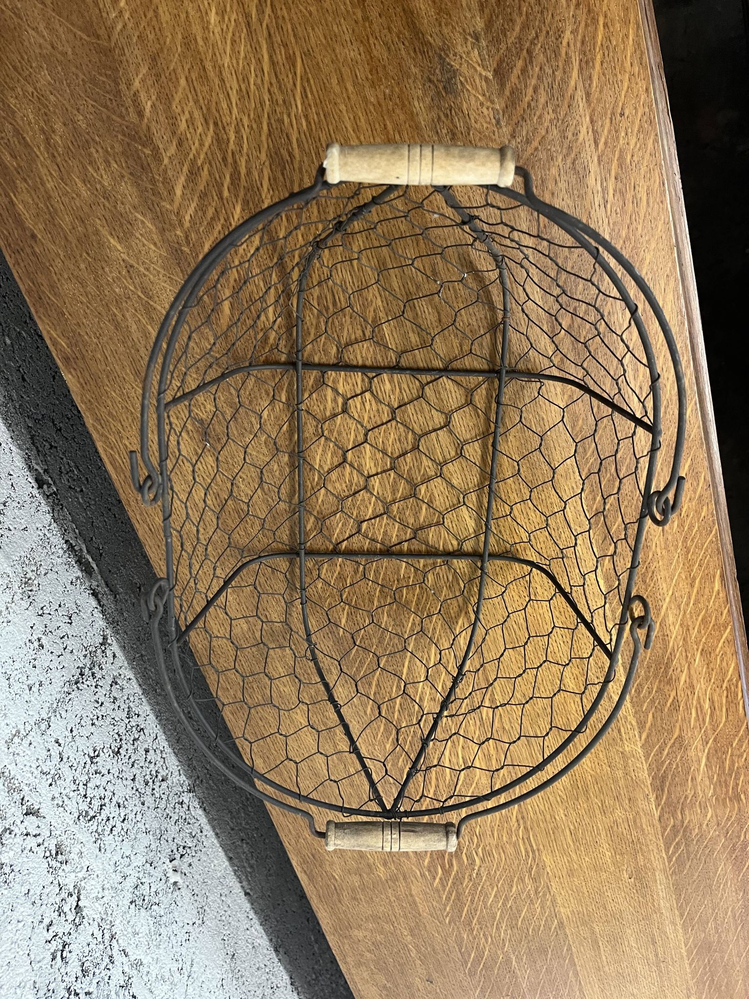 Panier en grillage grand format