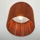 Orange wool lampshade