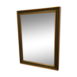 Large green and gold mirror 58x78cm