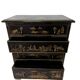 Asian chest of drawers in Chinese lacquer