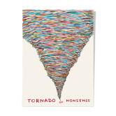 Affiche de David Shrigley, Tornade de non-sens, 2021