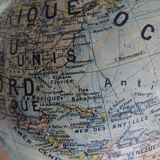 Large terrestrial globe