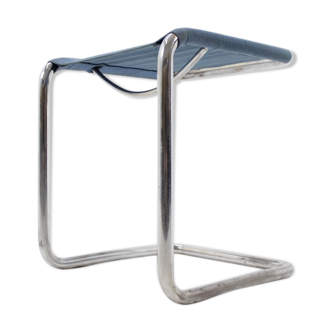 Tabouret bauhaus en chrome de H. Gottwald 1930s