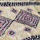 Vintage Moroccan Berber Boucherouite rug 345 x 128 cm (very good condition)
