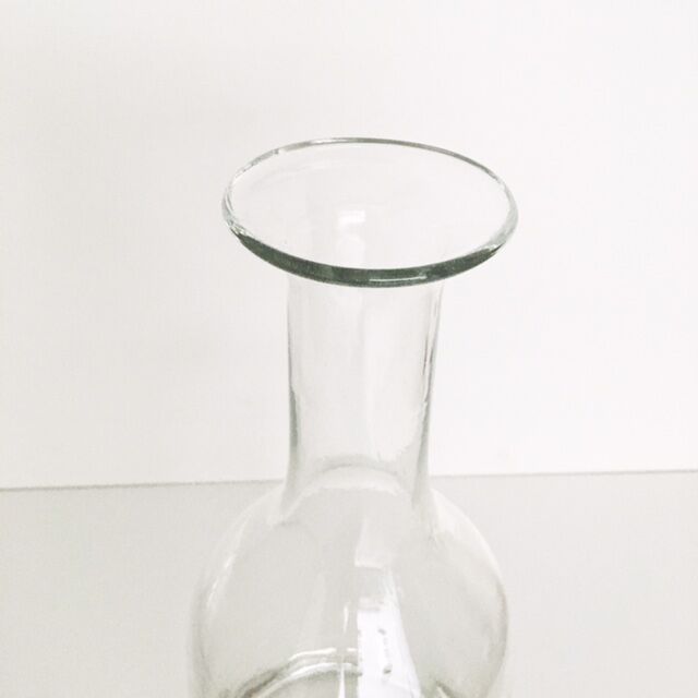 Vase handblown glass, 1970s