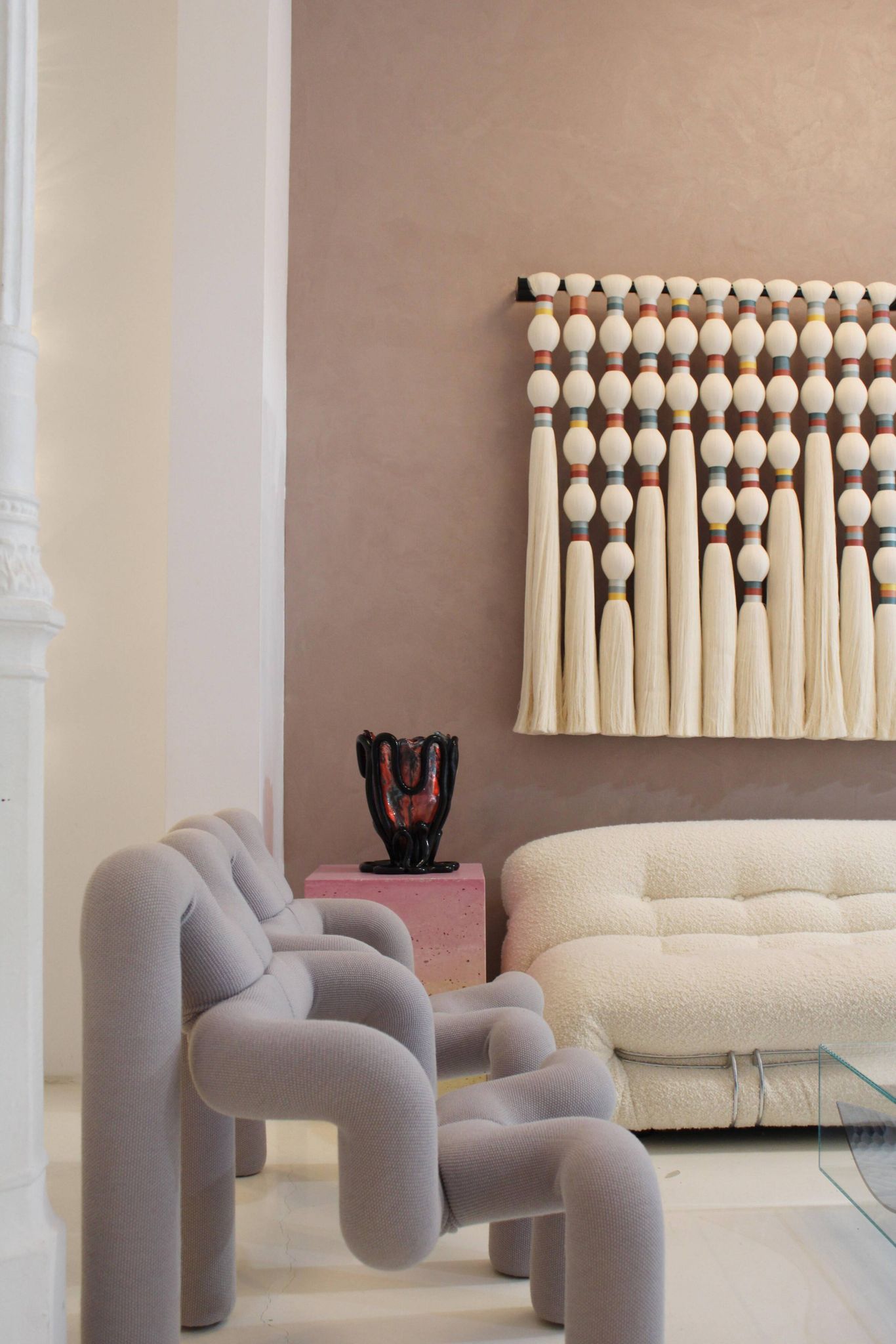 Pair of Gray Ekstren Armchairs - Comfort and Style