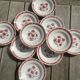 10 assiettes creuses Fenal BADONVILLER - porcelaine opaque - vintage