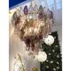 Contemporary Mid-Centyry Modern "Poliedri" Murano Glas Chandelier