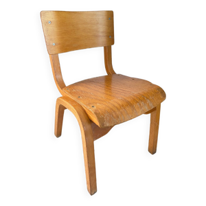 chaise enfant bois Baumann