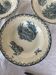 3 assiettes thème chasse par Pexonne