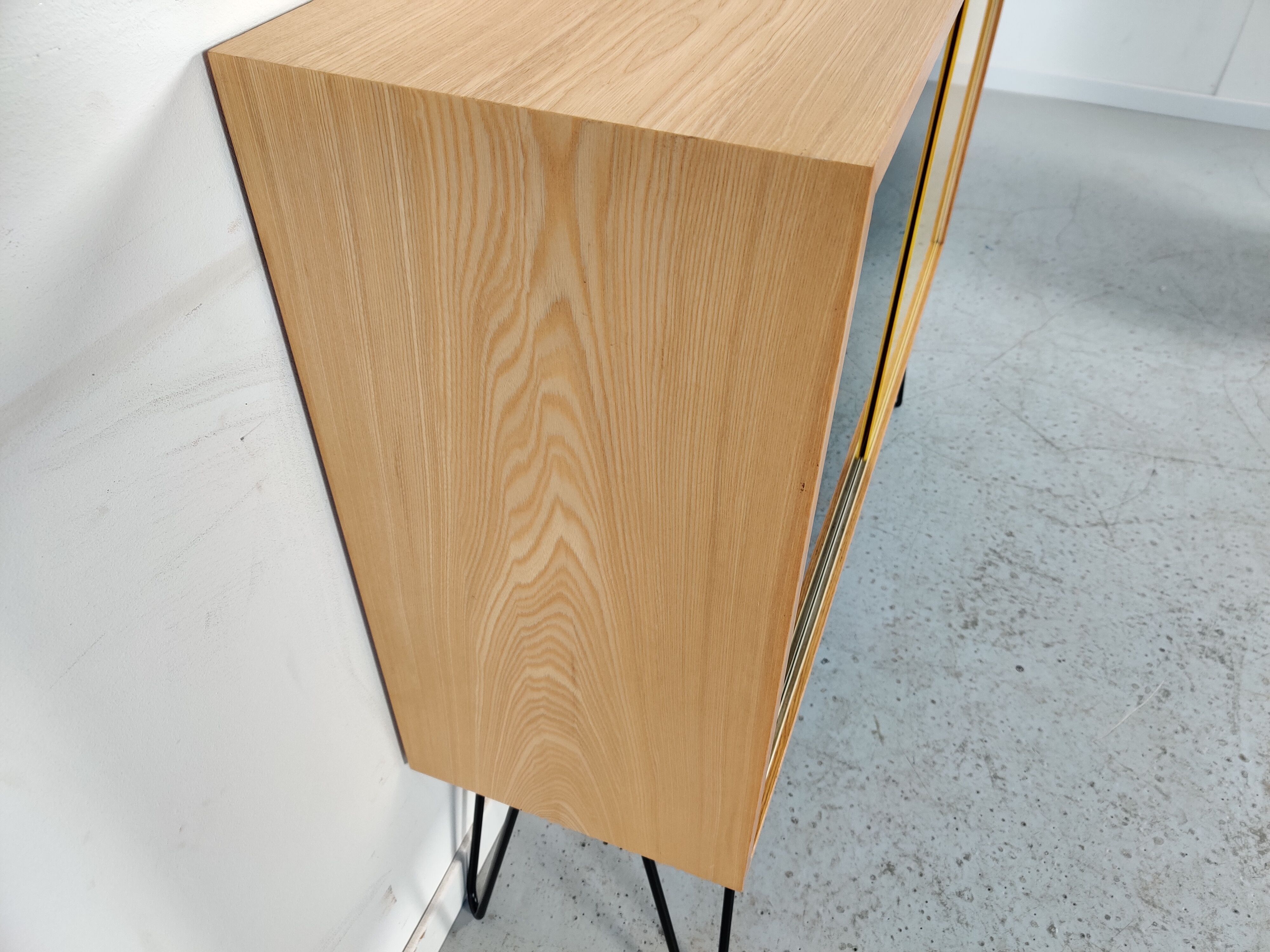 Vintage enfilade Scandinavian showcase, 60s